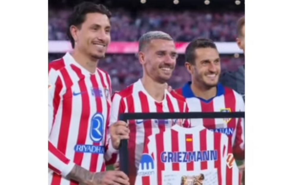 GRIEZMANN SE FUE ROTO EN LÁGRIMAS. Y EL METROPOLITANO TAMBIÉN