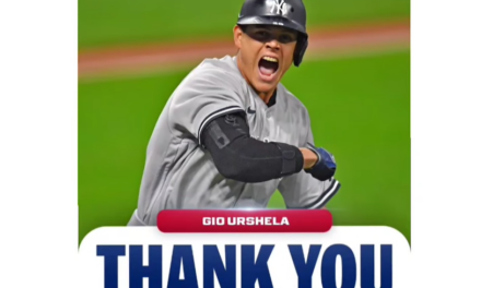 «¡Gracias!»: la MLB a Urshela por 10 años de carrera