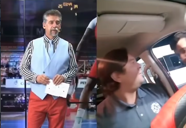 Le roban el celular a periodista deportivo cuando emitía en vivo