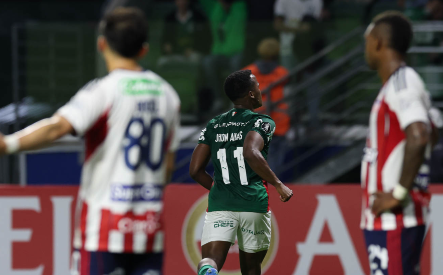 Fracaso internacional consumado : Junior fue goleado 4-1 ante Palmeiras