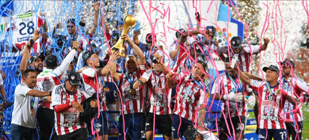 Junior, bicampeón de Colombia: resistió la tormenta y volvió a reinar