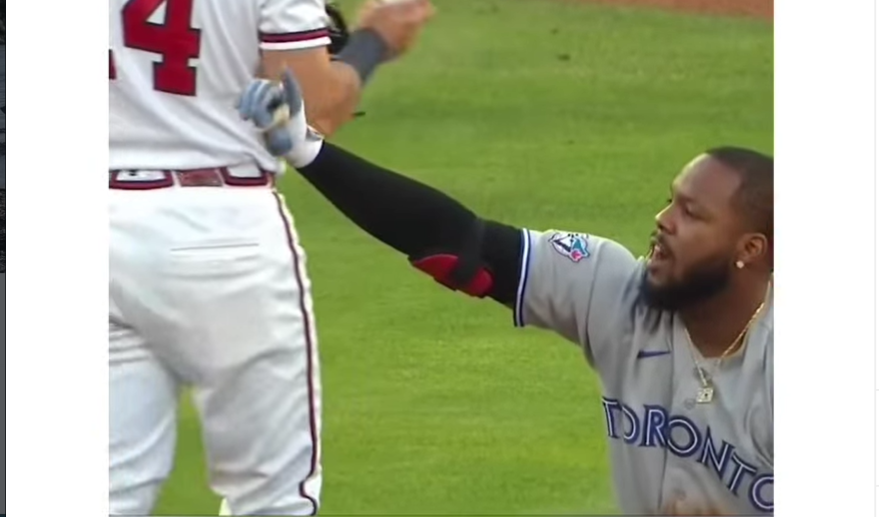 ¡Vladdy Jr. no se quedó callado!
