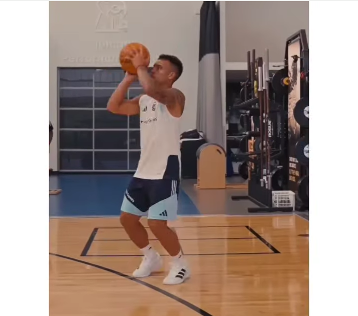  ¡Con Lautaro encendido! Argentina cambia el balón por la naranja en la concentración