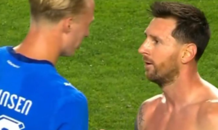 “Leo, te estás haciendo viejo”: el encuentro de Messi con el hijo de un excompañero del Barcelona