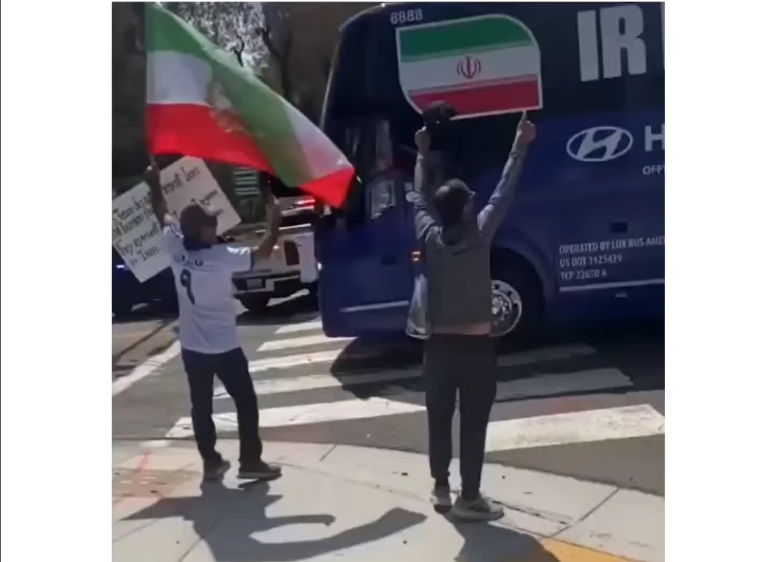 Irán llegó a USA, fuertemente custodiada