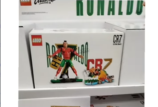 El Lego de CR7 vale 465 usd