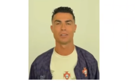 Cristiano Ronaldo sorprendió a un niño sobreviviente del terremoto con un emotivo mensaje