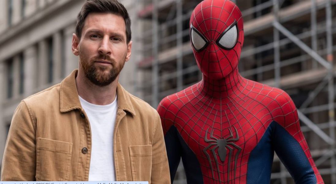 ¡Messi se cruza con Spider-Man en el nuevo avance de Spider-Man: Brand New Day!