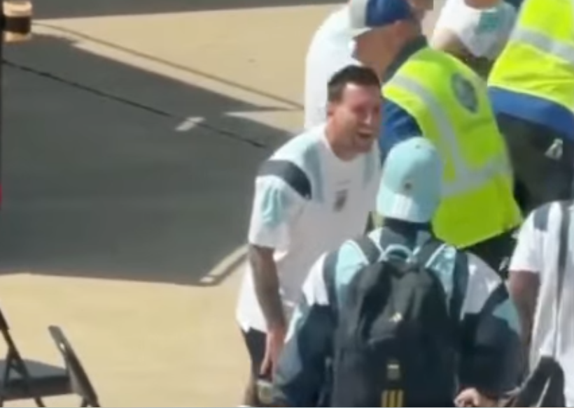 Ni Messi se salvó del control de seguridad