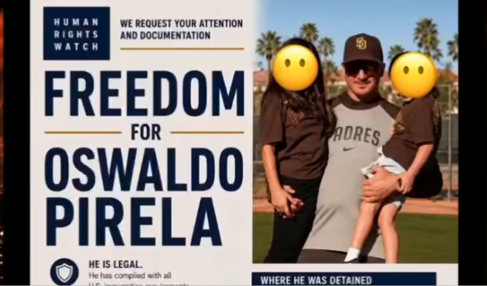Exbeisbolista venezolano y coach de los Padres fue detenido por ICE en Texas