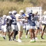 Se salió de control: peleas y un “suplex” en la práctica entre Cowboys y Saints