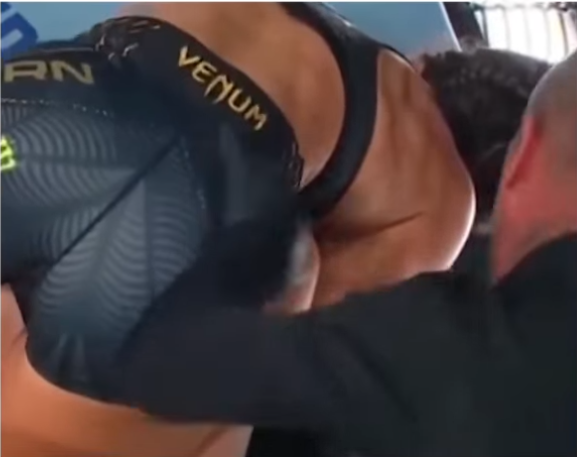 ¿Se pasó de la raya? El gesto del árbitro con Mackenzie Dern que encendió la polémica