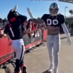 Mascota de los Texans dribló a los Raiders