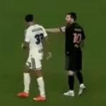 Messi, en el centro de la polémica por un gesto que encendió las redes