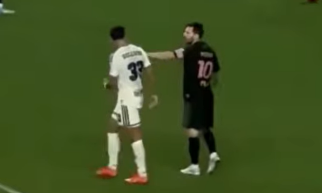 Messi, en el centro de la polémica por un gesto que encendió las redes