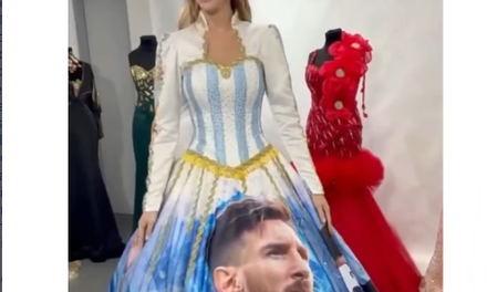 Leo Messi de alta costura