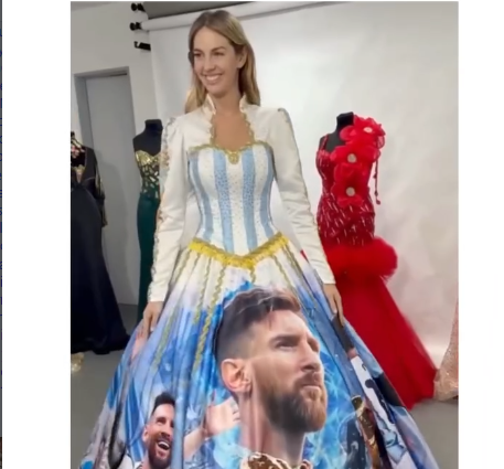 Leo Messi de alta costura