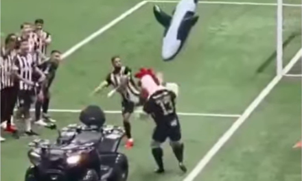 Atlético Mineiro eliminó al Santos y el festejo terminó en provocación