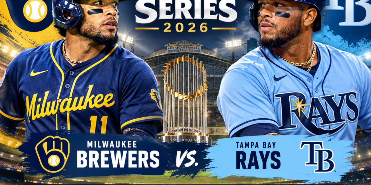 Milwaukee y Tampa Bay, por la gloria inédita en la Serie Mundial