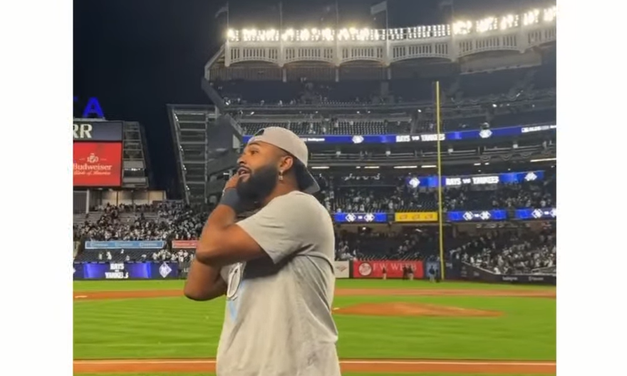 “DAAAA YANKEES, LOSEEEE”: Caminero enrrostra la victoria de Tampa a los hinchas de NY
