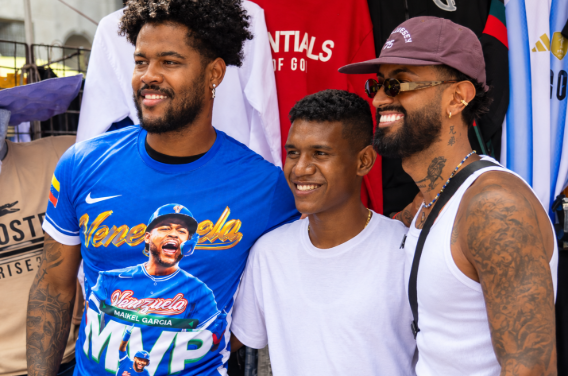MAIKEL GARCÍA SE ENCONTRÓ CON SU PROPIA CAMISETA… Y EL FINAL FUE ESPECIAL!